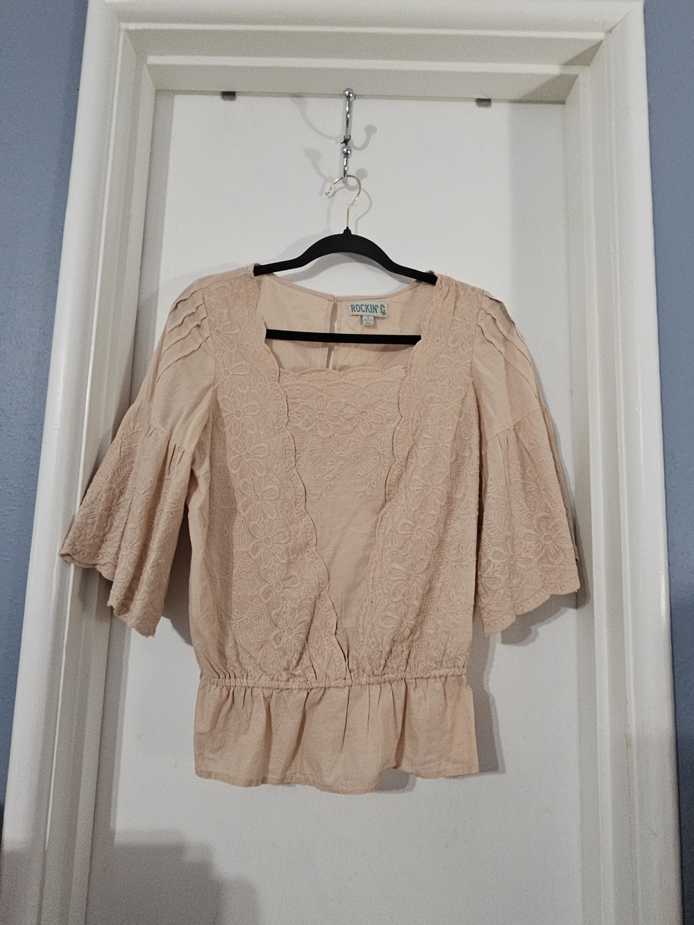 Women's Peachy Pink Rockin C Elegant Blouse